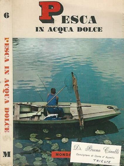 Pesca in acqua dolce - Tony Burnand - copertina