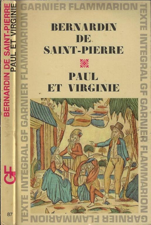 Paul et Virginie - Bernardin de Saint-Pierre - copertina