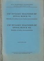 CSF Dynamic diagnosis of spinal block VI: Reliability of combined cisterno-lumbar electromanometrics / CSF Dynamic diagnosis of spinal block VII: Reliability of lumbar electromanometrics