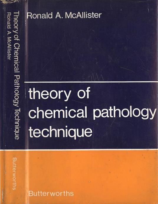 Theory of chemical pathology technique - copertina