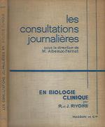 Les consultations journalieres en biologie clinique