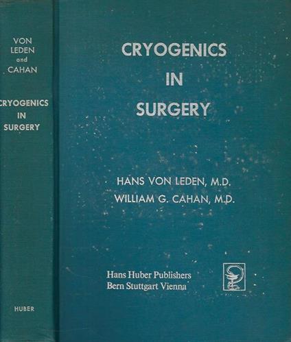 Cryogenics in surgery - copertina