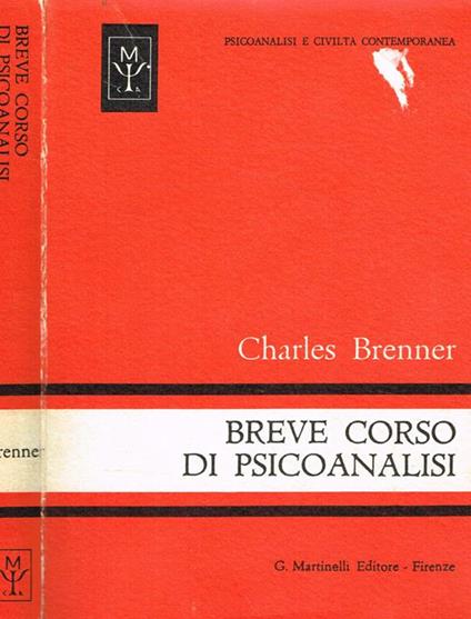 Breve corso di psicoanalisi - Charles Brenner - copertina