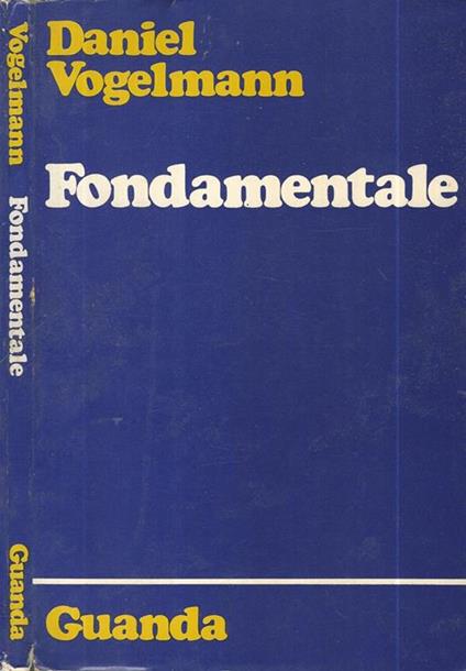 Fondamentale - Daniel Vogelmann - copertina