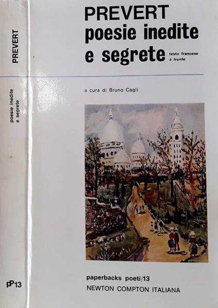 Poesie inedite e segrete - Jacques Prévert - copertina