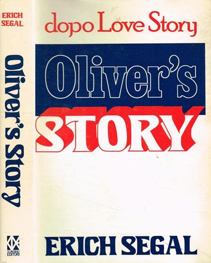 Oliver's story - Erich Segal - copertina