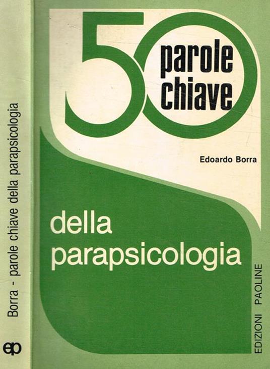 50 parole-chiave della parapsicologia - Edoardo Borra - copertina