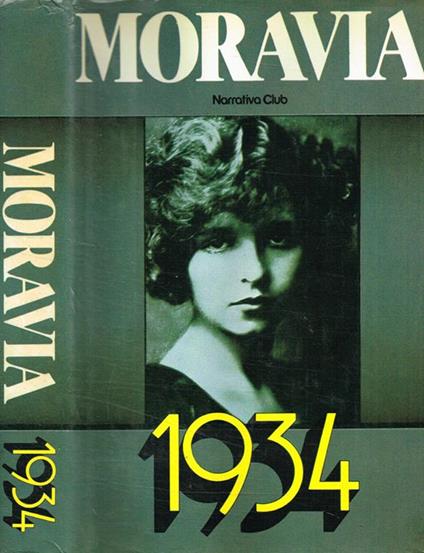 1934 - Alberto Moravia - copertina