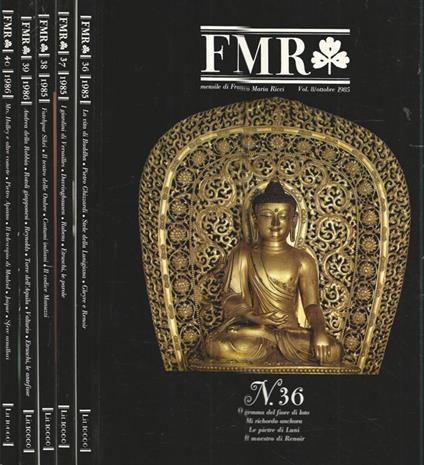 FMR. Mensile dal n. 36 al n. 40 1985-1986 - copertina