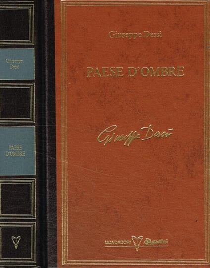 Paese d'ombre - Giuseppe Dessì - copertina