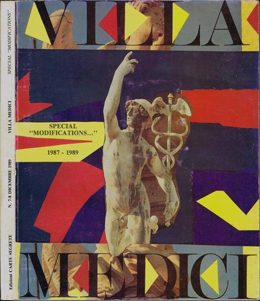 Villa Medici - Special "Modifications…" 1987-1989 - copertina