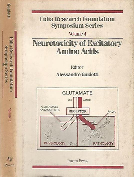 Neurotoxicity of Excitatory Amino Acids - Alessandro Guidotti - copertina