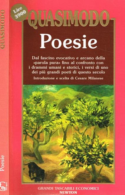 Poesie - Salvatore Quasimodo - copertina