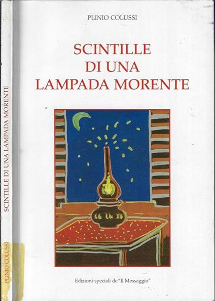 Scintille di una lampada morente - Plinio Colussi - copertina