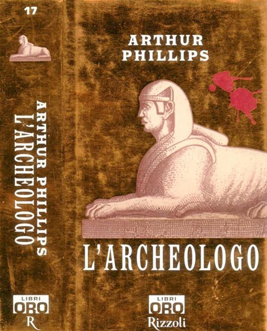 L' archeologo - Arthur Phillips - copertina