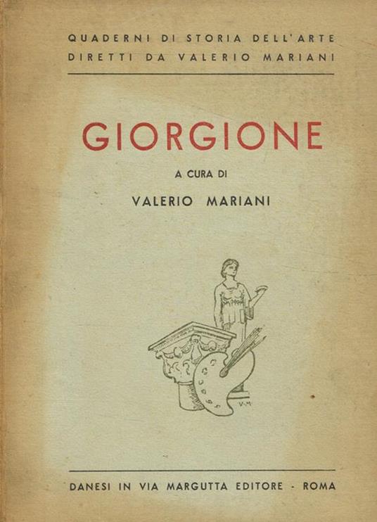 Giorgione - Valerio Mariani - copertina