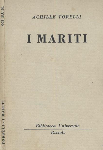 I mariti - Achille Torelli - copertina