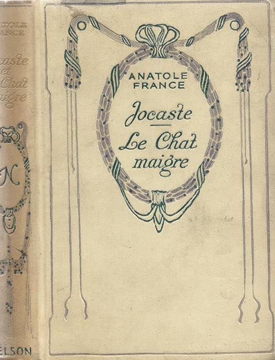 Jocaste et Le Chat Maigre - Anatole France - copertina