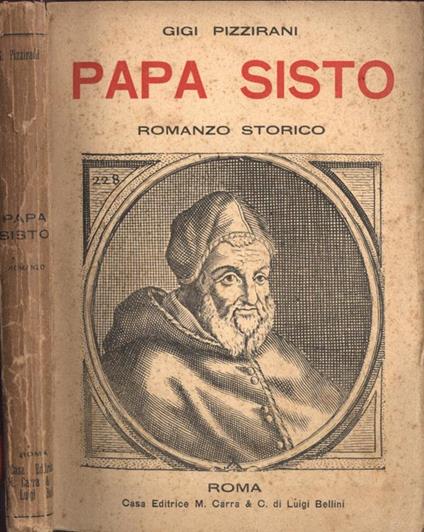 Papa Sisto - Gigi Pizzirani - copertina