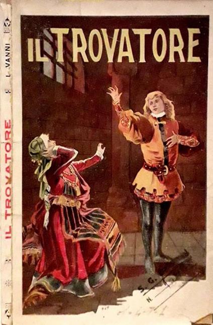 Il Trovatore. Racconto popolare - L. Vanni - copertina