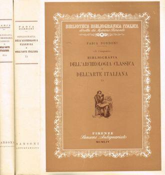 Il Cicognara. Bibliografia dell'archeologia classica e dell'arte italiana vol.I/1, 2/II - Fabia Borroni - copertina