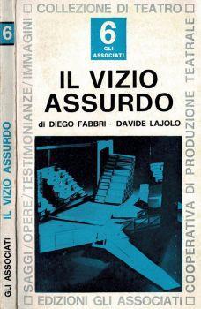 Il vizio assurdo - Diego Fabbri - copertina