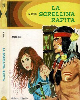 La sorellina rapita - Mayne Reid - copertina