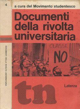 Documenti della rivolta universitaria - copertina