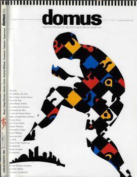Domus N. 751 anno 1993. Monthly review of qrchitecture interiors design art - copertina