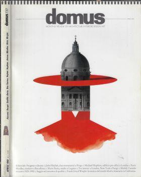 Domus anno 1992 n. 737. Monthly review of qrchitecture interiors design art - copertina