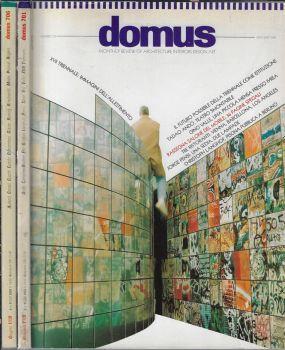 Domus N. 701 e 706 anno 1989. Monthly review of qrchitecture interiors design art - copertina