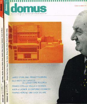 Domus. Monthly review of architecture interiors design art. n.724, 725. Anno 1991 - Mario Bellini - copertina