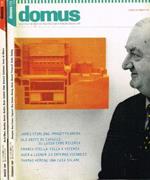 Domus. Monthly review of architecture interiors design art. n.724, 725. Anno 1991
