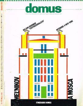 Domus. Monthly review of architecture interiors design art. n.672, maggio 1986 - Mario Bellini - copertina