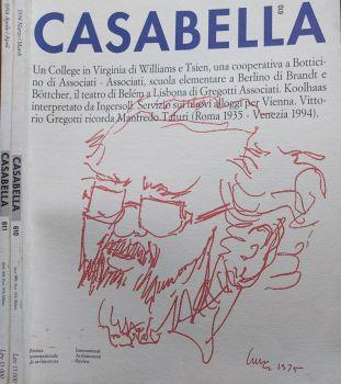 Casabella n.610-611 anno 1994. Rivista Internazionale di Architettura - Vittorio Gregotti - copertina