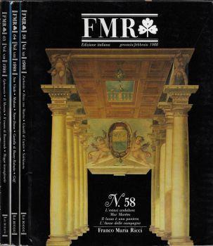FMR anno 1988 n. 58, 64, 65 - Franco Maria Ricci - copertina