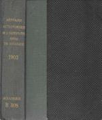 Annuaire astronomique de l'observatoire royal de Belgique. Pour l'annee 1903