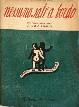 Nessuno salì a bordo - Mario Federici - copertina