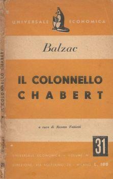 Il colonnello Chabert - Honoré de Balzac - copertina