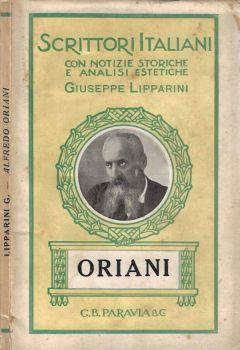 Alfredo Oriani ( 1852 - 1909 ) - Giuseppe Lipparini - copertina