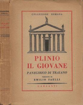 Panegirico di Traiano - Plinio il Giovane - copertina