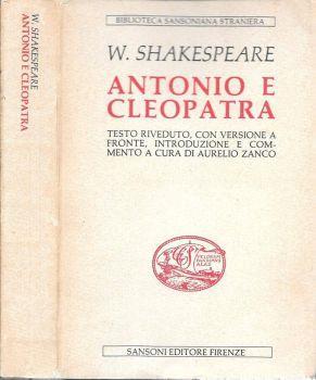 Antonio e Cleopatra - William Shakespeare - copertina