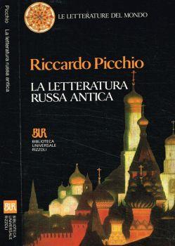 La letteratura russa antica - Riccardo Picchio - copertina