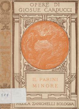 Studi su Giuseppe Parini. Il Parini minore - Giosuè Carducci - copertina