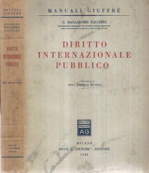 Diritto internazionale pubblico - copertina