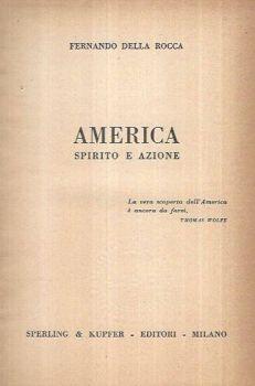 America, spirito e azione - Fernando Della Rocca - copertina