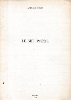 Le mie poesie - Antonio Sanna - copertina