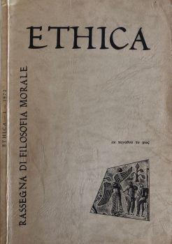 Ethica. Rassegna di filosofia morale - copertina