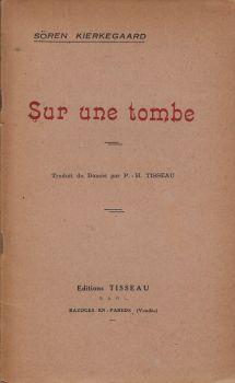 Sur une tombe - Sören Kierkegaard - copertina