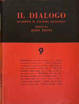 Il dialogo. Quaderni di cultura filosofica - Aldo Testa - copertina